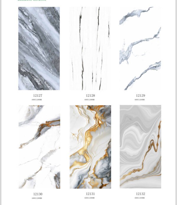 Super polish floor tiles 600 X 1200MM