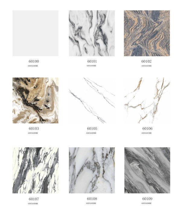 Super polish floor tiles 600 X 600MM